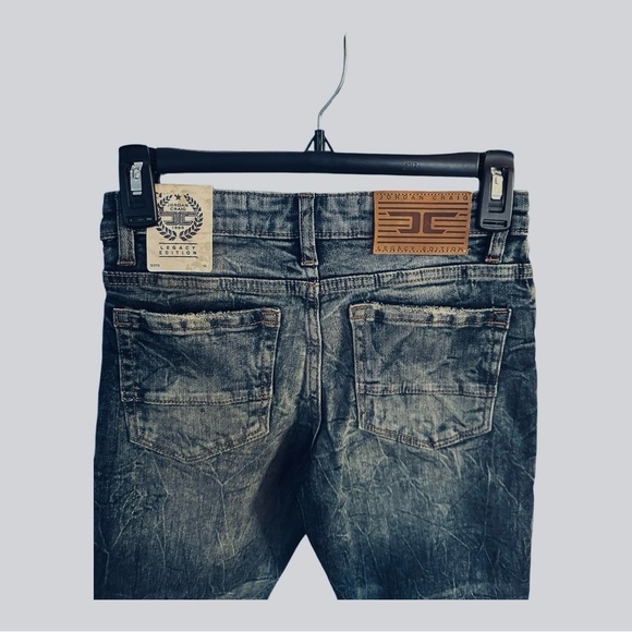Jordan Craig Boys Legacy Edition Jeans Size 10 – Death Valley Distressed Wash - Picture 5 of 13